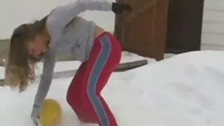 Kui ta tuli seksi kutt Painutatud Üle doggy style Ja Keerasin kusi