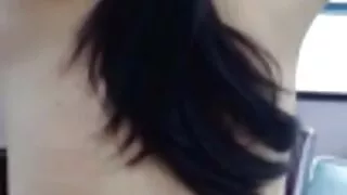 Horny Sekretär võrgutab boss koos masturbatsioon ja annab üles lauale