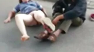Tunnistaja fucks pruut pulm kleit